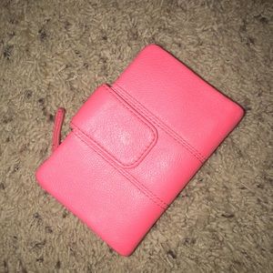 Fossil Wallet- Neon Pink